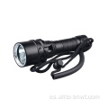 Luz de la antorcha de buceo LED